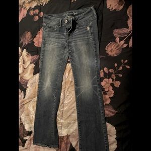 American eagle slim boot jeans size 8